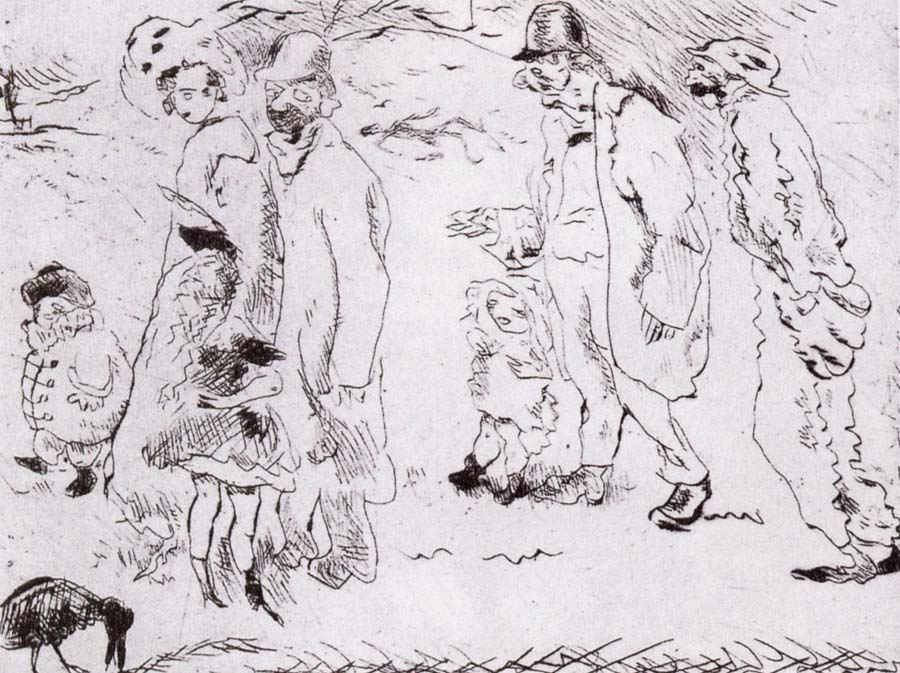 Jules Pascin In the Street